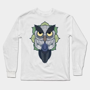 Owl symetric Long Sleeve T-Shirt